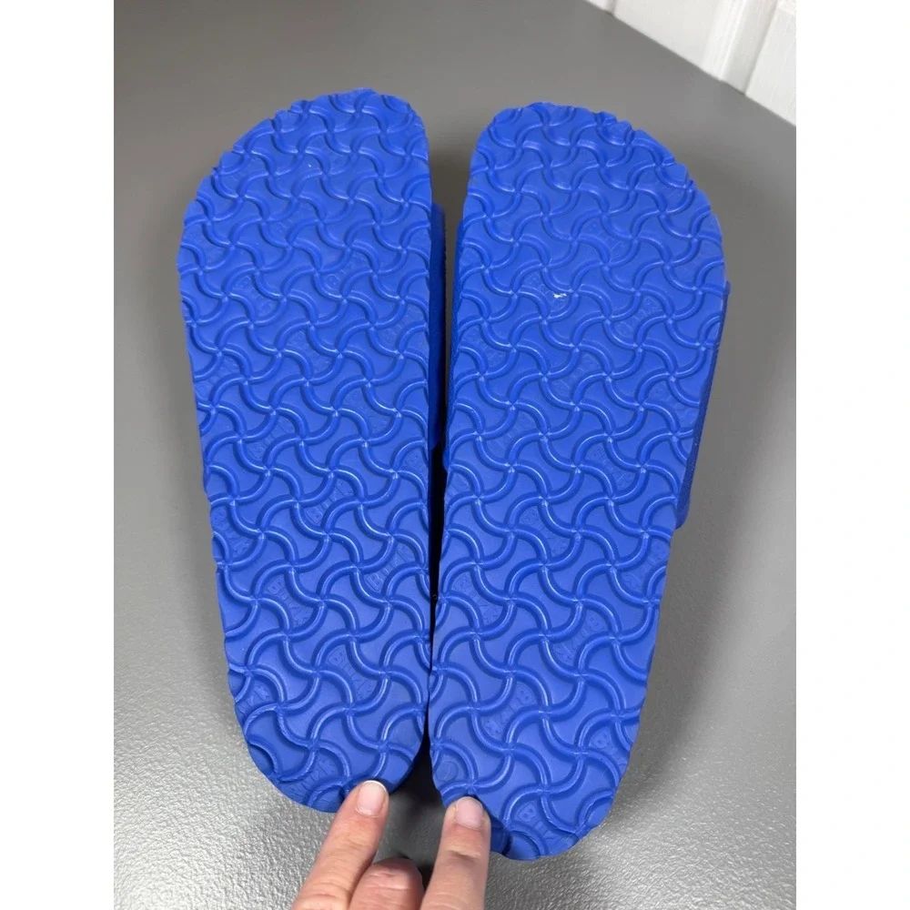 Birkenstock Barbados EVA Slides Men's 13 EU 46 Ultra Blue Beach Casual Shower